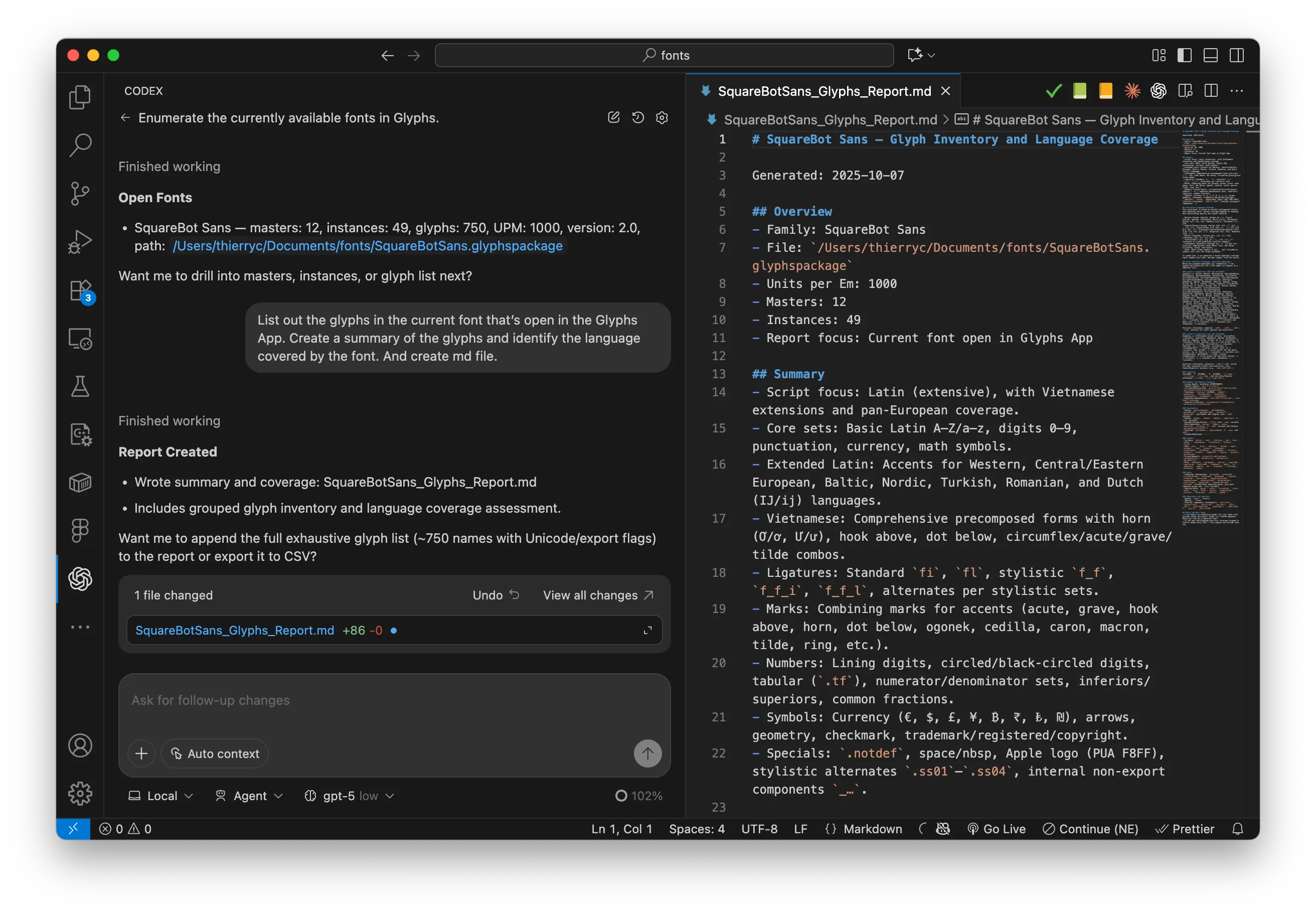 OpenAI Codex MCP configuration screenshot